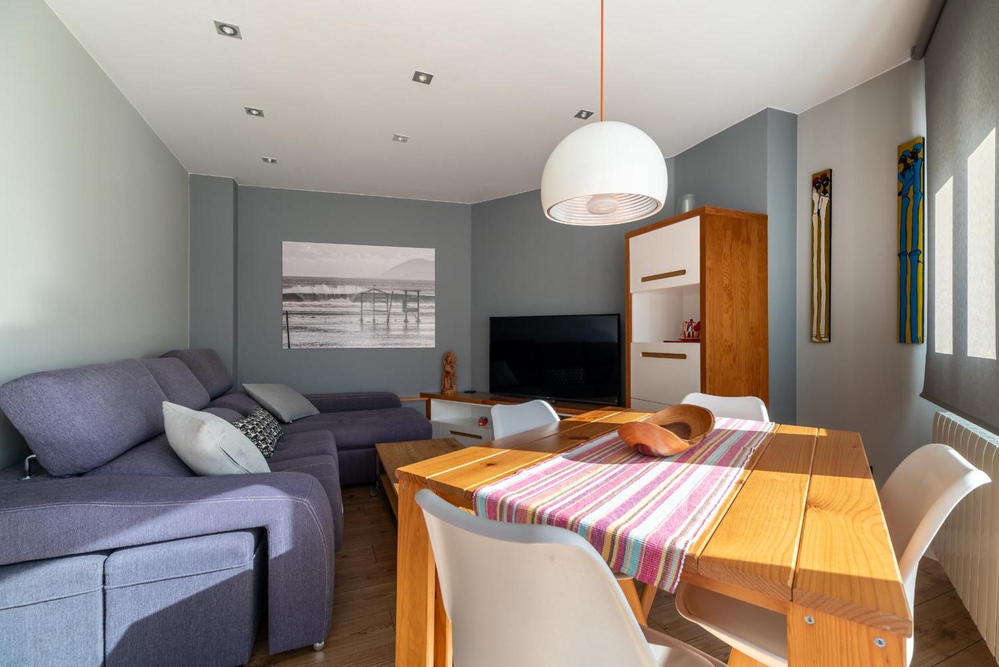 Apartamento Vistas Ria Con Parking Vigo Exterior foto